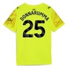 Goedkope Manchester City Gianluigi Donnarumma 25 Doelman Shirt 2025-26 gele Goedkope Manchester City Gianluigi Donnarumma 25 Doelman Shirt 2025-26 gele